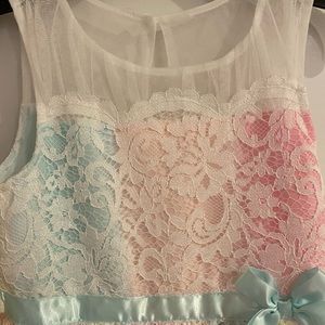 Beautiful spring dress!! Matching sister dresses!’